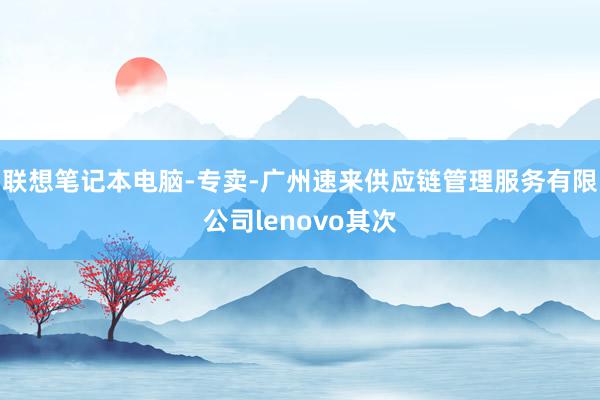 联想笔记本电脑-专卖-广州速来供应链管理服务有限公司lenovo其次
